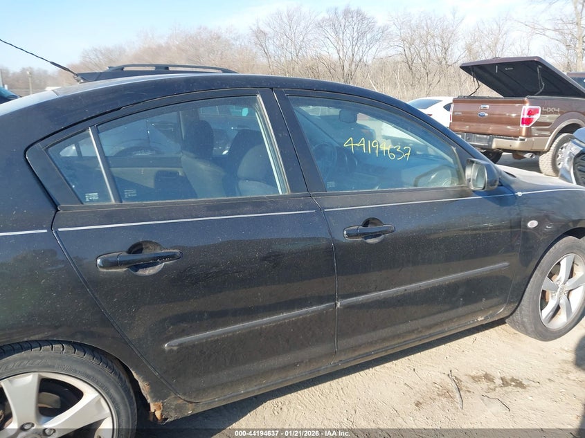 2006 Mazda Mazda3 I VIN: JM1BK12F961441011 Lot: 44194637