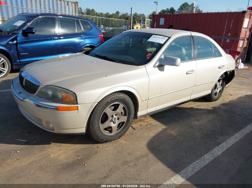 2001 Lincoln Ls V6 Auto/V6 Manual