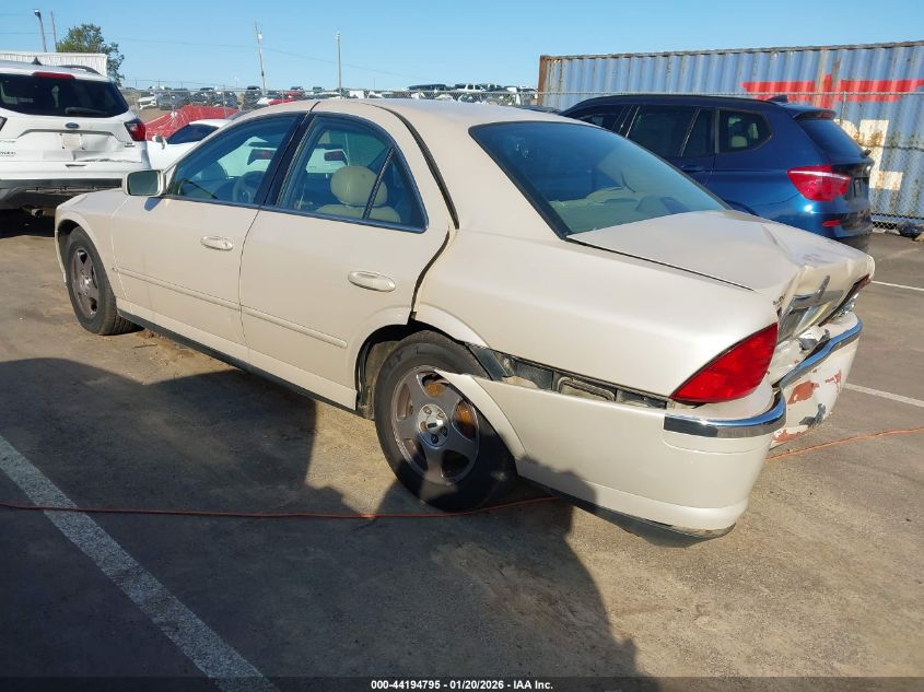 2001 Lincoln Ls V6 Auto/V6 Manual