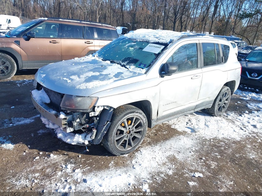 Vin: 1c4njdeb2dd167396, lot: 44690889, jeep compass latitude 20132