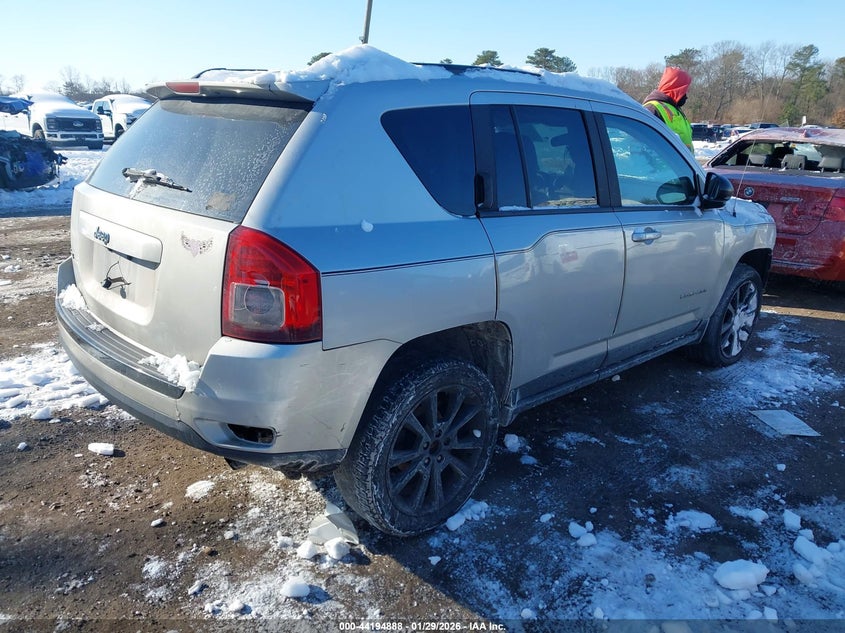 Vin: 1c4njdeb2dd167396, lot: 44690889, jeep compass latitude 20134