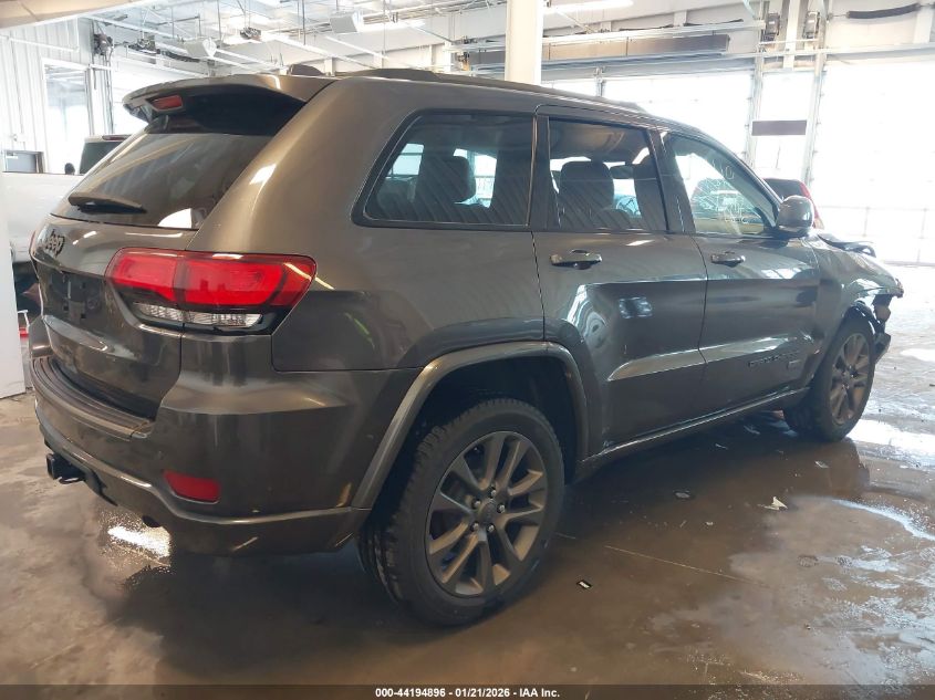 2017 Jeep Grand Cherokee Limited 75Th Anniversary Edition 4X4