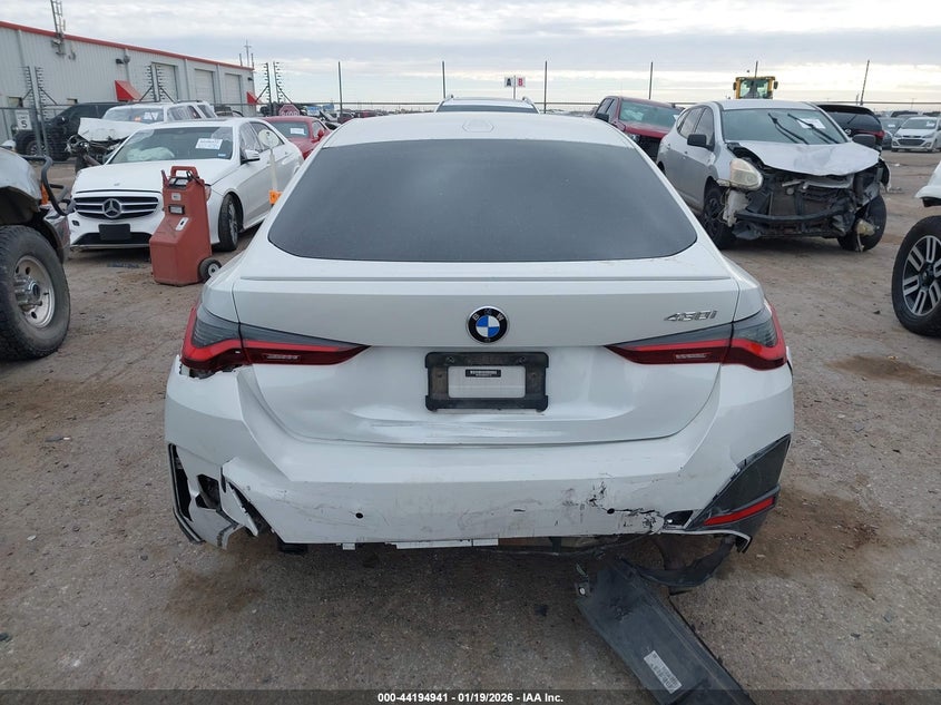 2022 BMW 430I Gran Coupe VIN: WBA63AV08NFM01152 Lot: 44194941