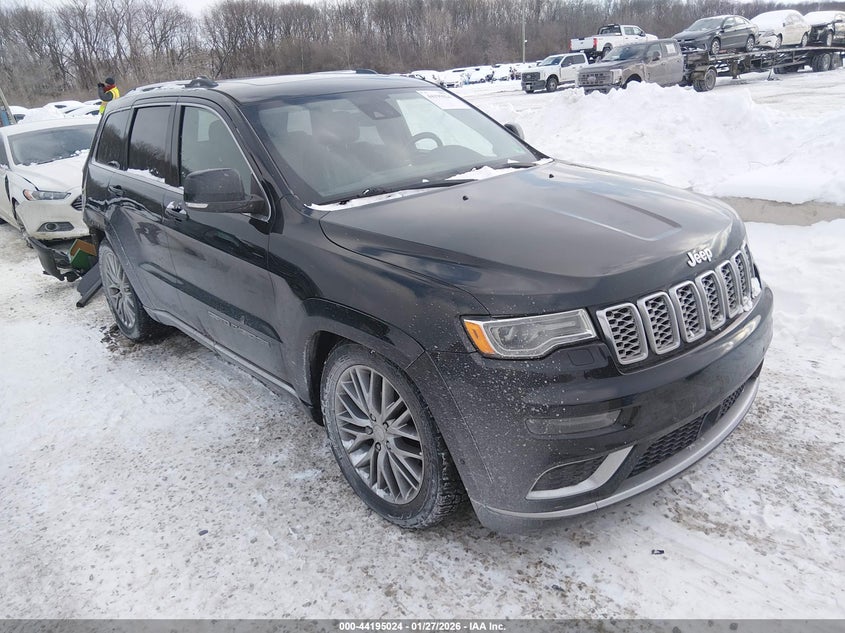 2017 Jeep Grand Cherokee Summit 4X4