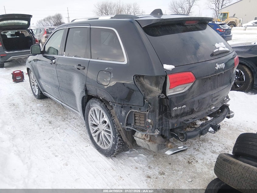2017 Jeep Grand Cherokee Summit 4X4