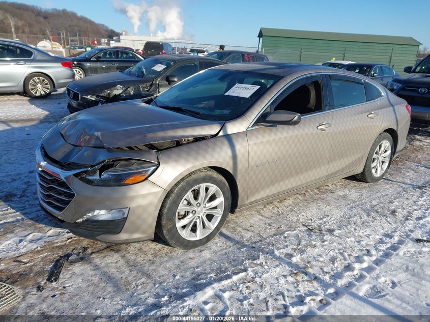 VIN 1G1ZD5ST4NF127928 2022 CHEVROLET MALIBU FWD LT
