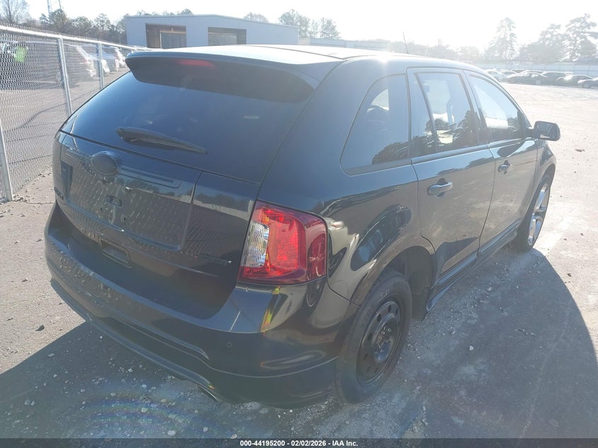 Vin: 2fmdk3ak7dbc15601, lot: 44691201, ford edge sport 20134