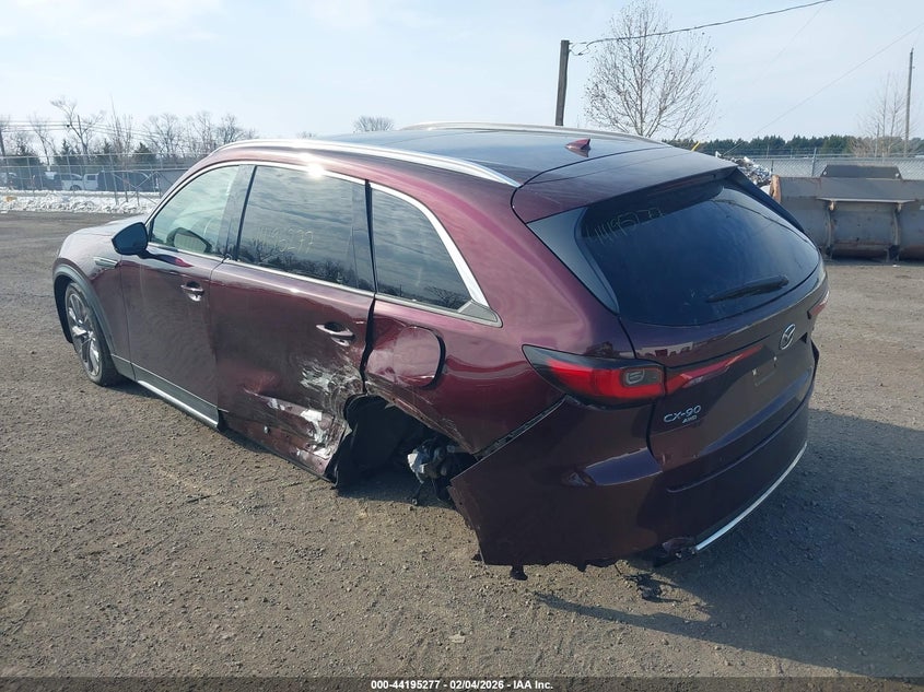 Vin: jm3kkdhd5r1125771, lot: 44691278, mazda cx-90 3.3 turbo premium 20243