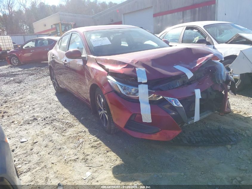 2021 Nissan Sentra Sv Xtronic Cvt