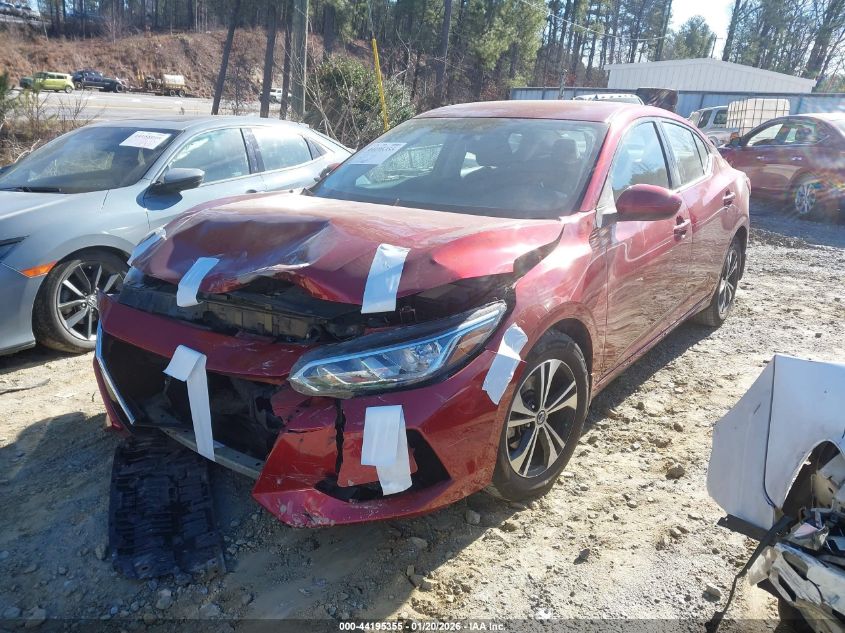 2021 Nissan Sentra Sv Xtronic Cvt