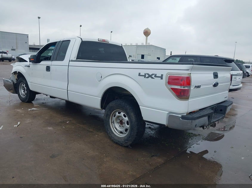 2012 Ford F-150 5.0 Xlt white Lot 111044195420 Vin 1FTFX1EF0CKD99252