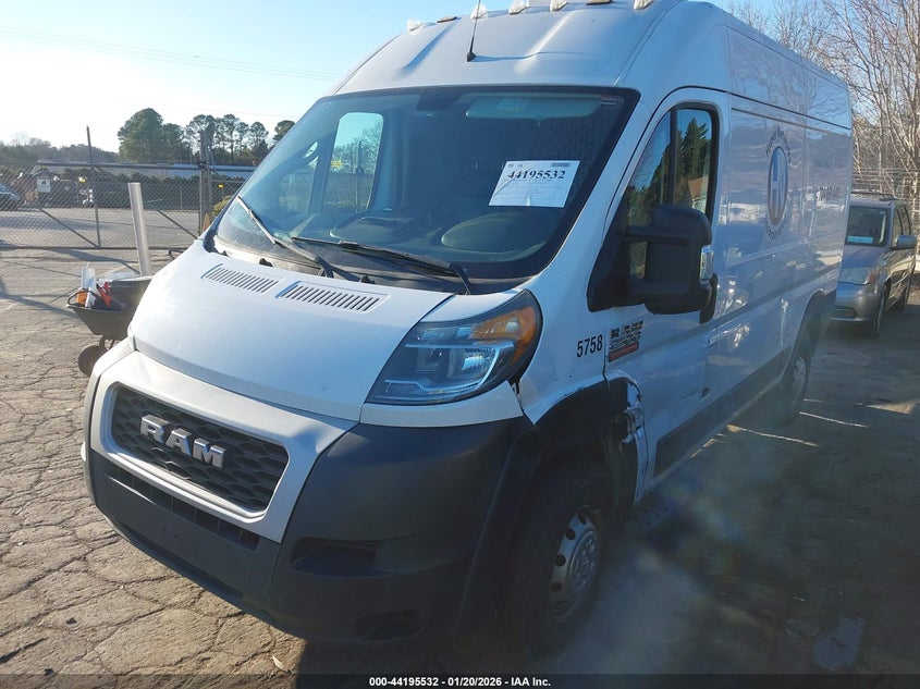 2019 Ram Promaster 2500 High Roof 136 Wb