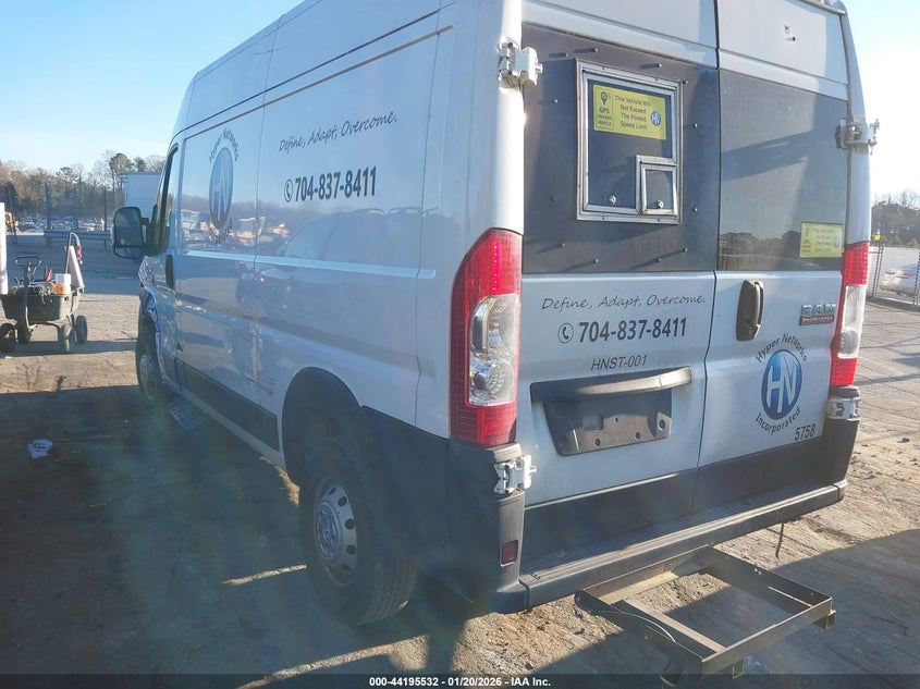 2019 Ram Promaster 2500 High Roof 136 Wb