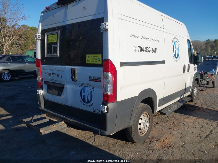 2019 Ram Promaster 2500 High Roof 136 Wb