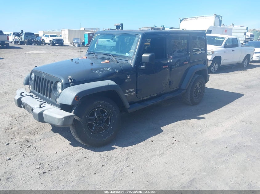 2018 Jeep Wrangler Jk Unlimited Sport S 4X4