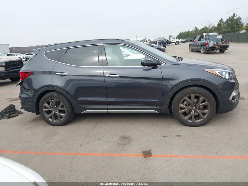 VIN 5XYZW4LA2HG500877 2017 HYUNDAI SANTA FE SPORT 2.0T ULTIMATE
