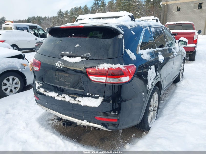 2016 Kia Sorento 3.3L Sxl