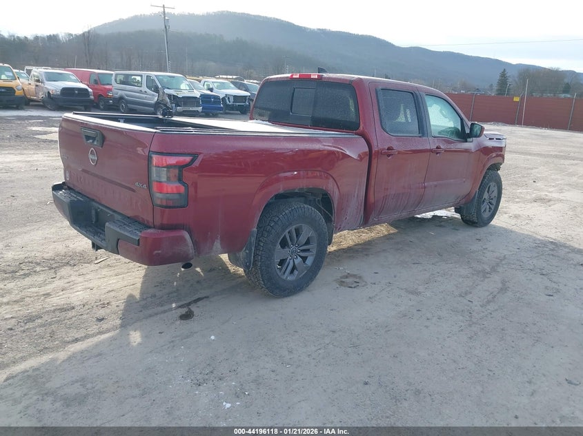 2025 Nissan Frontier Long Bed Sv 4X4