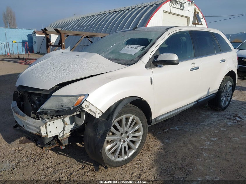 Vin: 2lmdj8jk3bbj20051, lot: 44692182, lincoln mkx 20112
