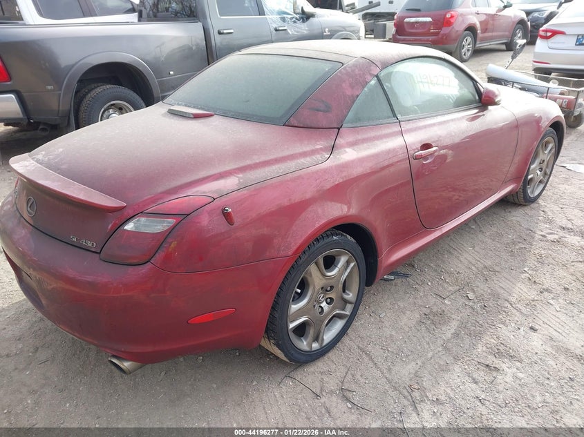 2007 Lexus Sc 430