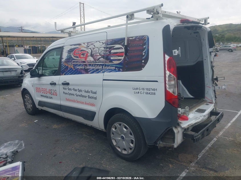 Vin: nm0ls7e74h1323704, lot: 44692294, ford transit connect xl 20173