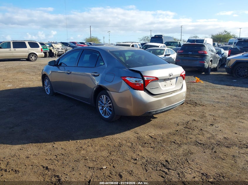 2015 Toyota Corolla Le/Le Plus/Le Premium