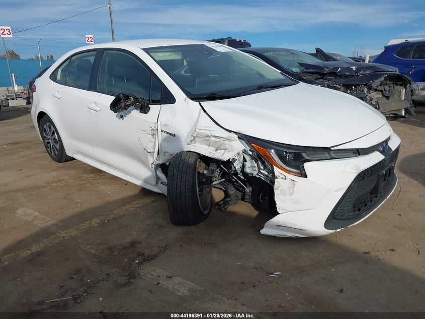 JTDEAMDE1MJ022699 2021 Toyota Corolla Hybrid Le auction photo 1