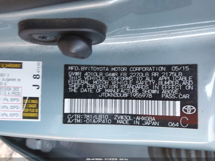 TOYOTA PRIUS - zdjęcie 9