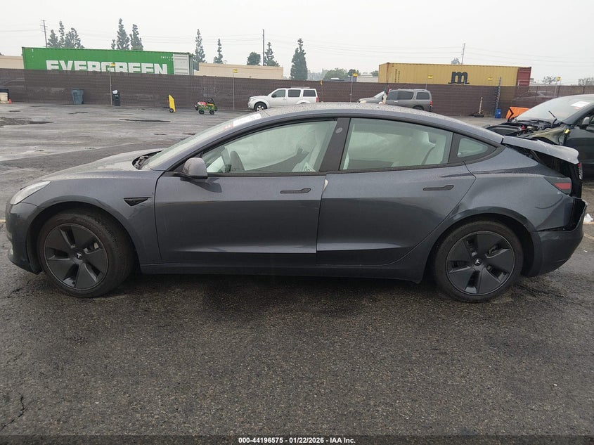 2023 Tesla Model 3 Long Range Dual Motor All-Wheel Drive VIN: 5YJ3E1EB4PF592786 Lot: 44196575