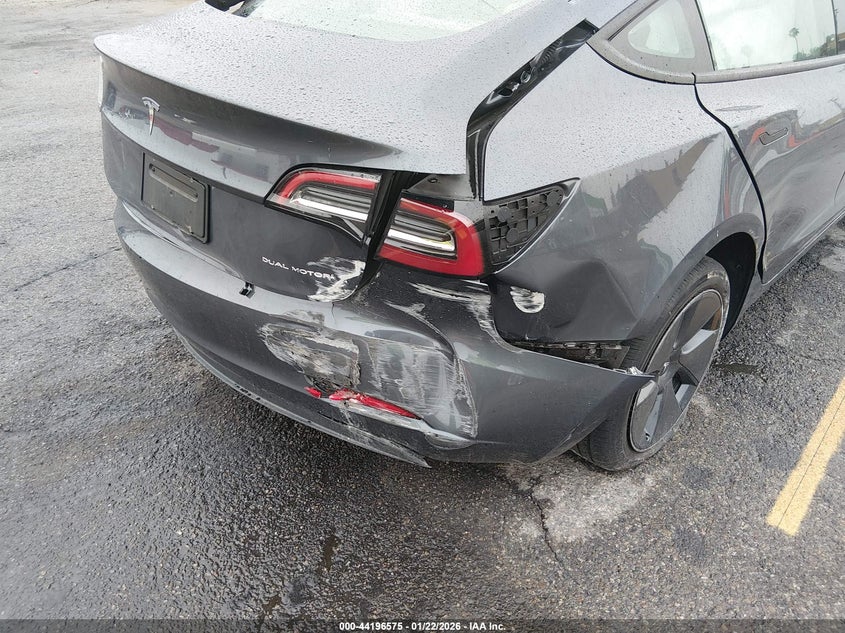2023 Tesla Model 3 Long Range Dual Motor All-Wheel Drive VIN: 5YJ3E1EB4PF592786 Lot: 44196575