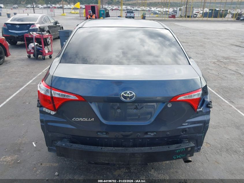 2016 Toyota Corolla L VIN: 5YFBURHE8GP520125 Lot: 44196782