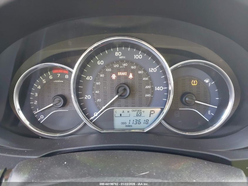 2016 Toyota Corolla L VIN: 5YFBURHE8GP520125 Lot: 44196782