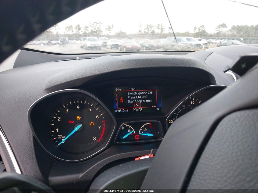 2017 Ford Escape Titanium VIN: 1FMCU9J96HUC49888 Lot: 44197193