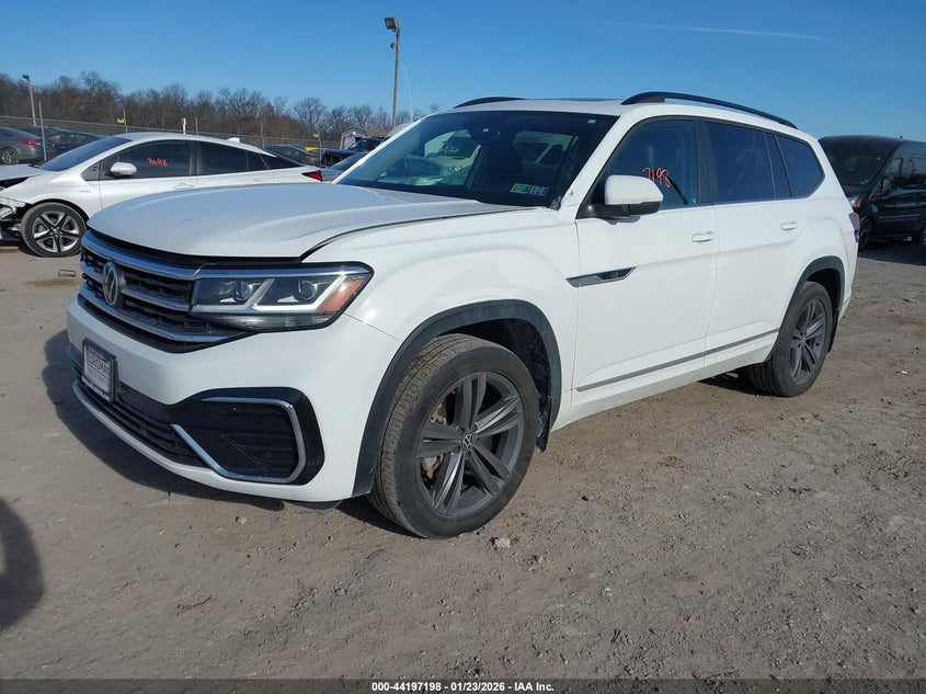 2021 Volkswagen Atlas 3.6L V6 Se W/Technology R-Line