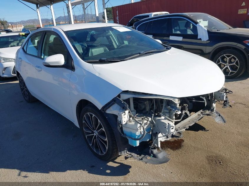 2016 Toyota Corolla S Plus