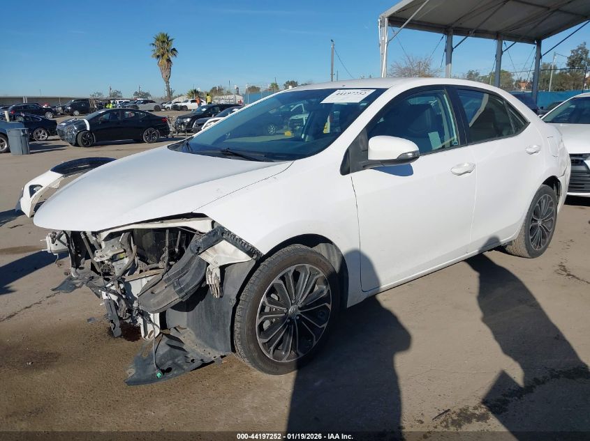 2016 Toyota Corolla S Plus