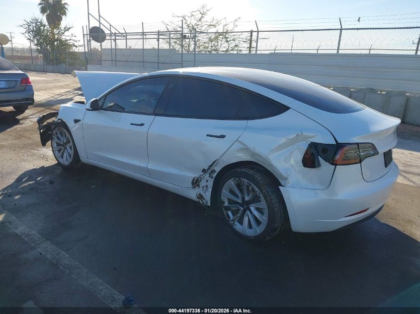 2022 Tesla Model 3 Long Range Dual Motor All-Wheel Drive