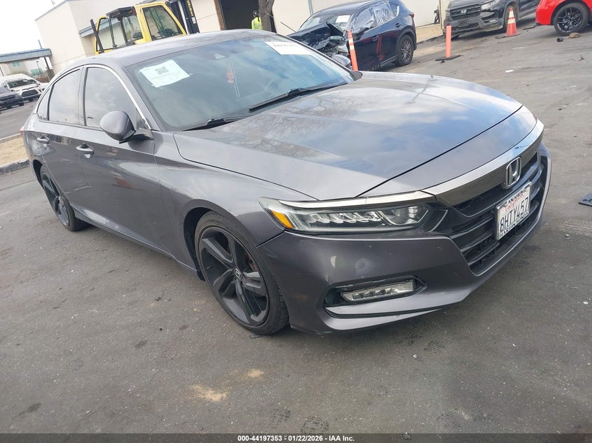 1HGCV1F3XJA252891 2018 Honda Accord Sport auction photo 1