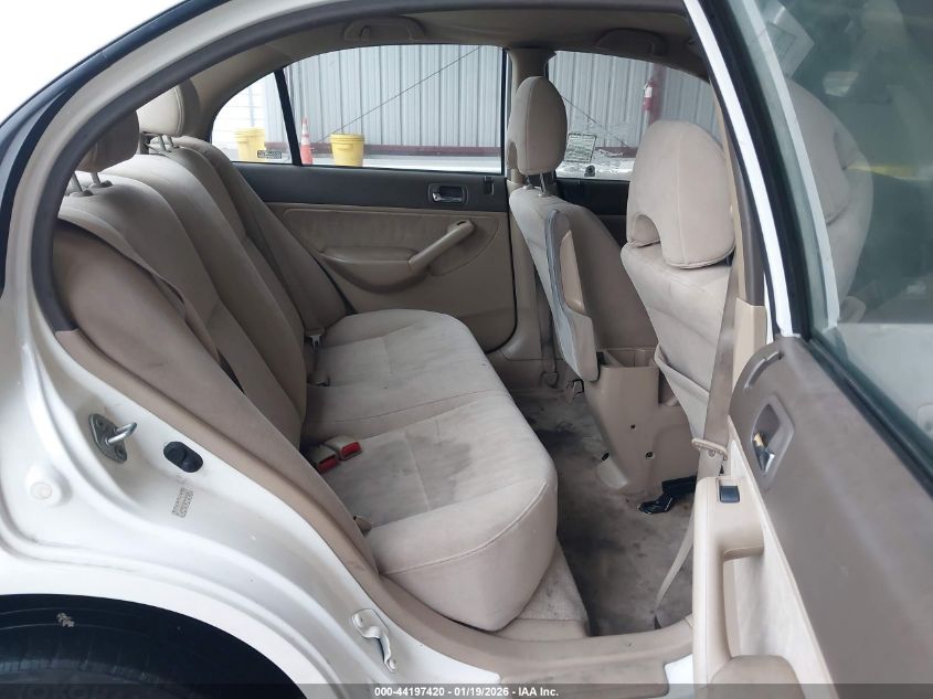 2004 Honda Civic Lx VIN: JHMES16564S001655 Lot: 44197420