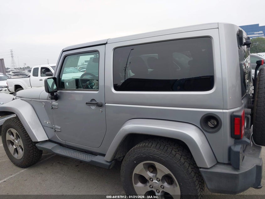 2018 Jeep Wrangler Jk Sahara 4X4 VIN: 1C4GJWBG6JL925603 Lot: 44197912