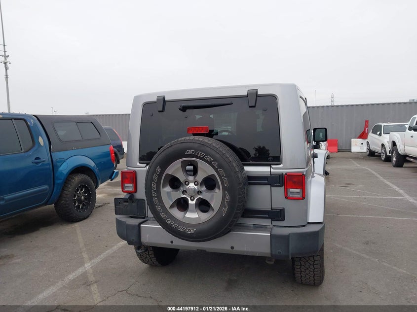 2018 Jeep Wrangler Jk Sahara 4X4 VIN: 1C4GJWBG6JL925603 Lot: 44197912