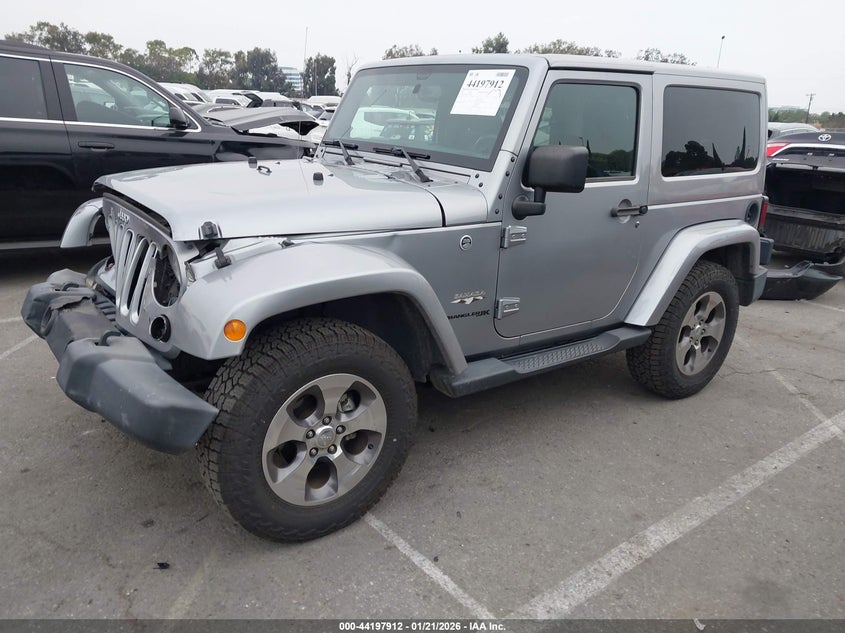 2018 Jeep Wrangler Jk Sahara 4X4