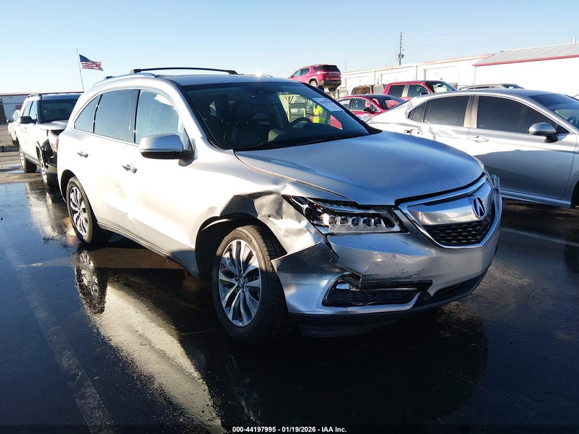 2015 Acura Mdx Technology Package