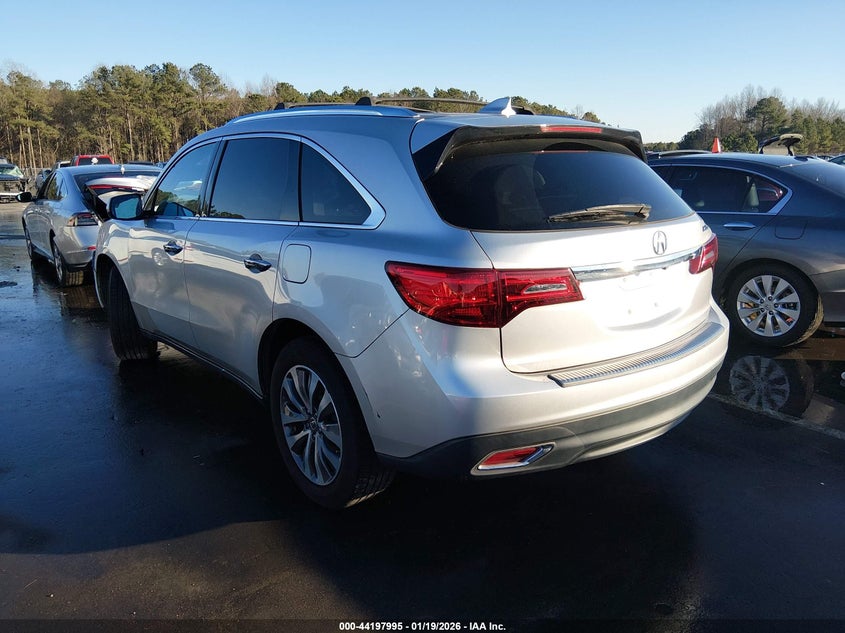 2015 Acura Mdx Technology Package