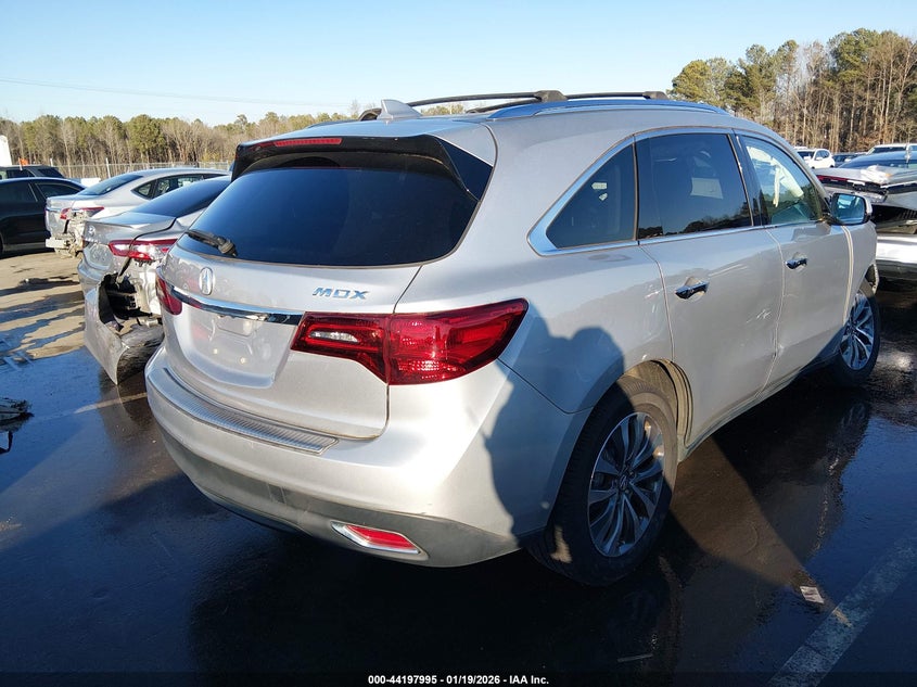 2015 Acura Mdx Technology Package