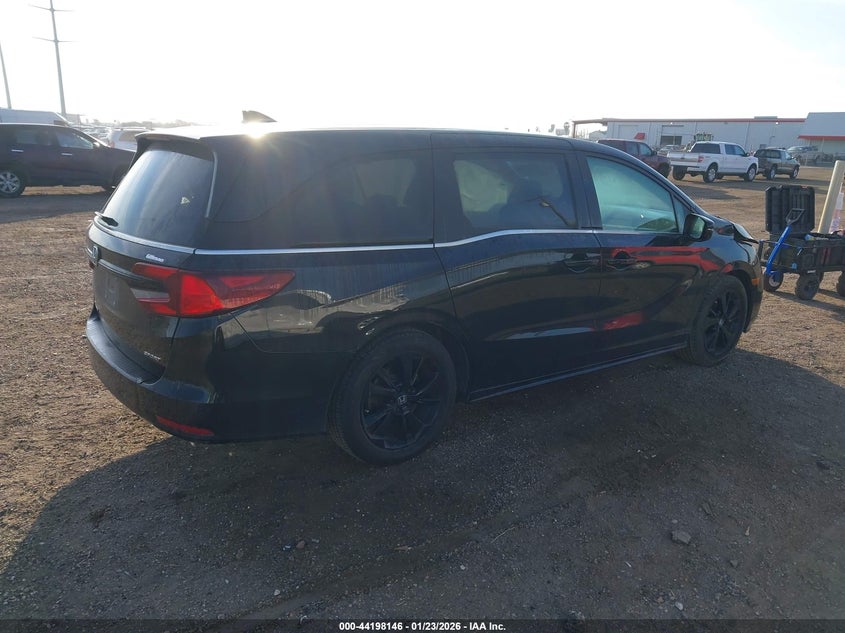 VIN 5FNRL6H79PB045906 2023 HONDA ODYSSEY SPORT