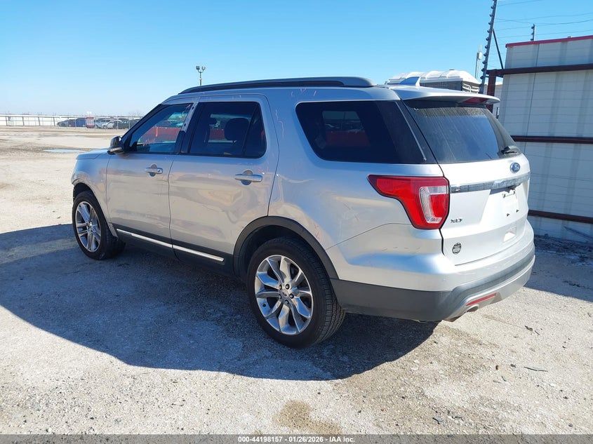 Vin: 1fm5k7d81hga75183, lot: 44694158, ford explorer xlt 20173