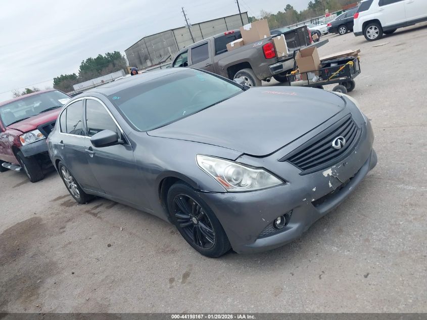 2011 Infiniti G37 Journey
