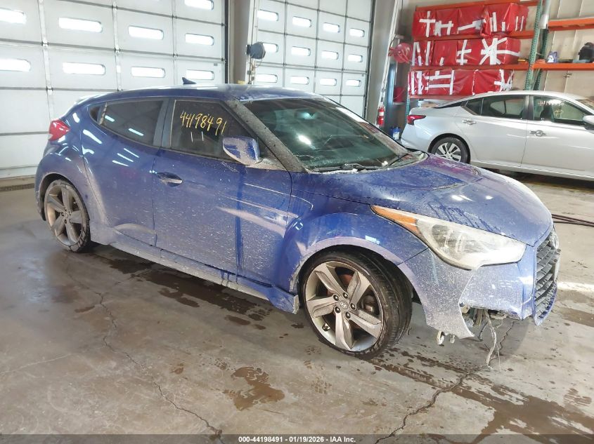 2014 Hyundai Veloster Turbo W/Black