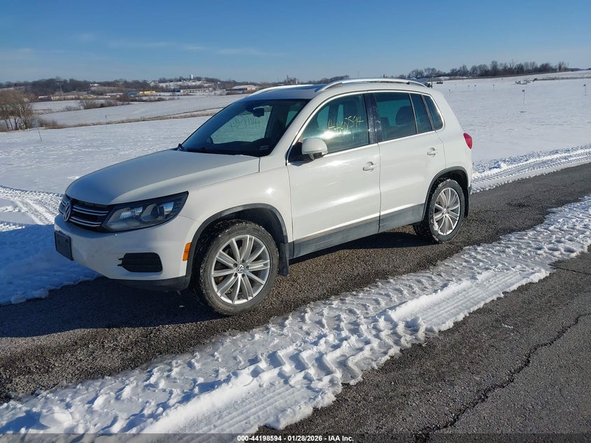 Vin: wvgbv7ax4gw529615, lot: 44694595, volkswagen tiguan se 20162